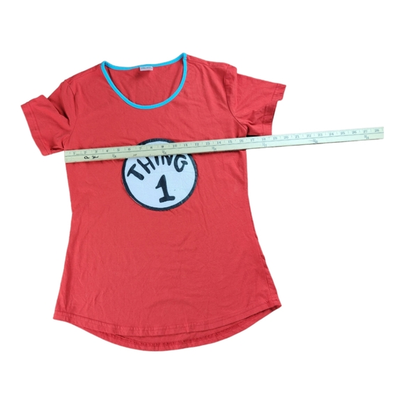Thing 1 T-shirt, Cat In The Hat, Halloween - Picture 4 of 8